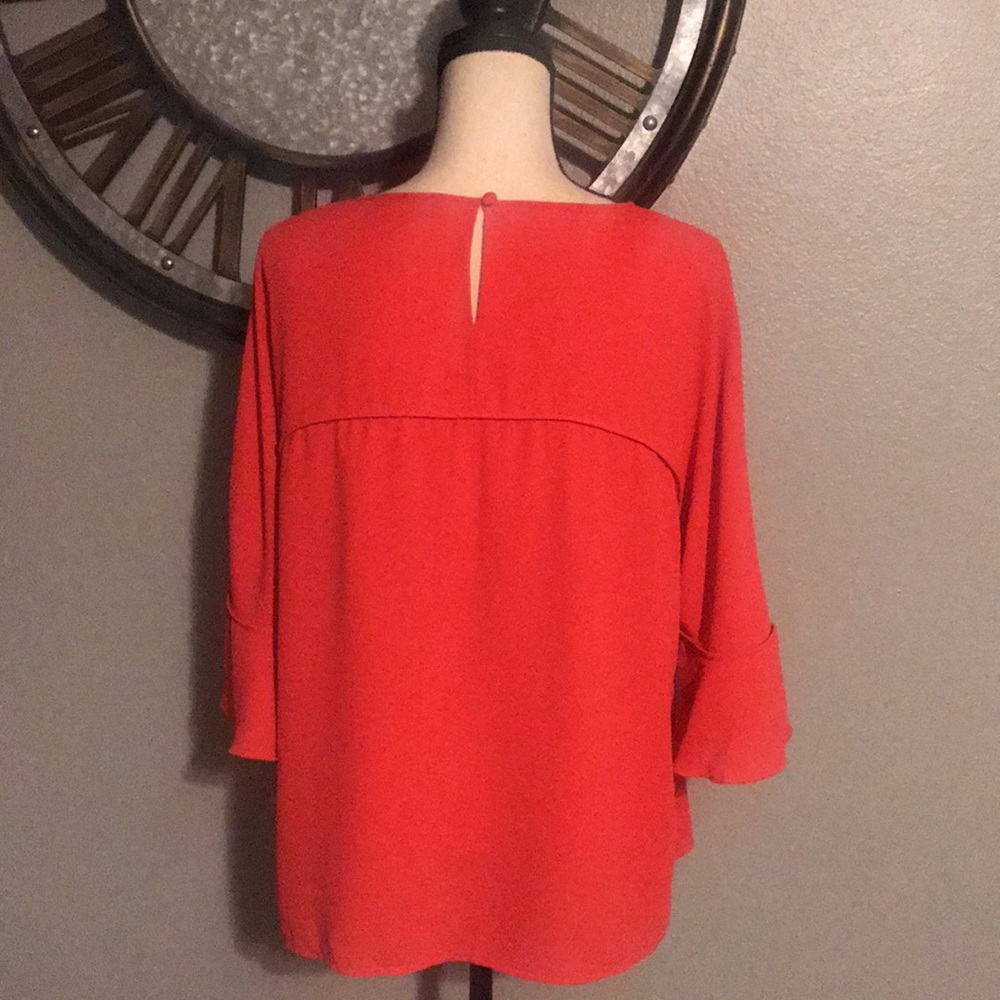 NINE WEST blouse 3/4 sleeves. - Picture 3 of 5